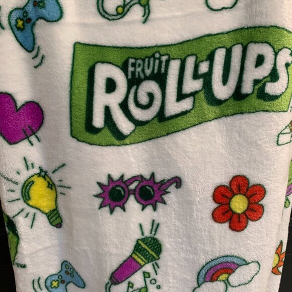 Fruit Roll Ups Candy Plush Throw Oversized NWT - Picture 4 of 7
